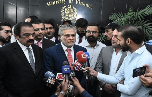 Finance Minister Ishaq Dar