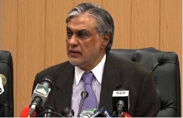 Finance Minister Ishaq Dar