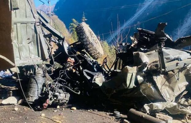 16 Indian soldiers killed as military truck skids down slope