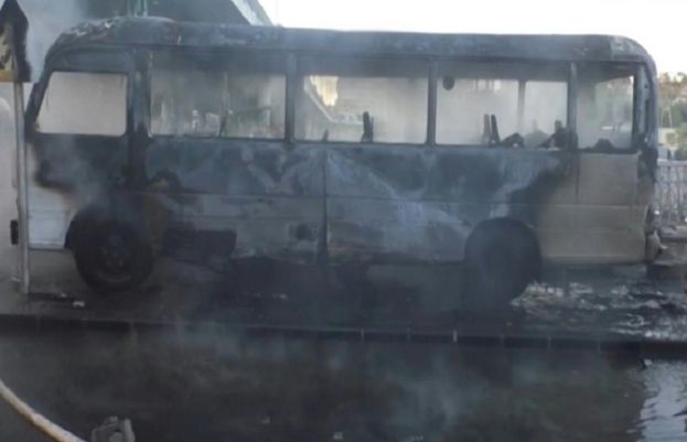 شام بھی دہشت گردی کی زد میں،  بس پر حملے میں 10 مزدور ہلاک