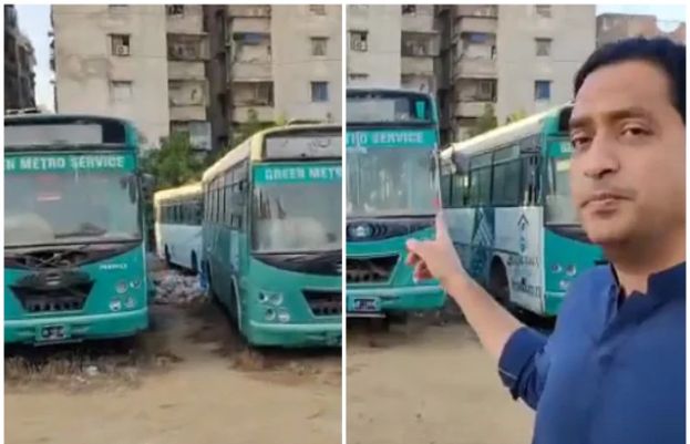 خرم شیر زمان کا بلدیہ عظمیٰ کی خستہ حال بسوں کی ویڈیو شیئرکردی