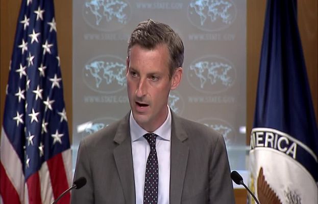 US State Department spokesperson Ned Price