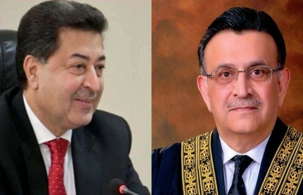 چیف الیکشن کمشنرکی چیف جسٹس سے ملاقات، باہمی دلچسی کے امور پر تبادلہ خیال