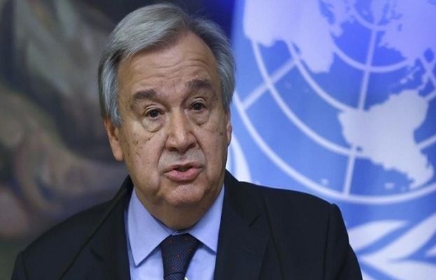 The UN Secretary General Antonio Guterres