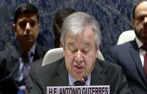 United Nations Secretary General Antonio Guterres