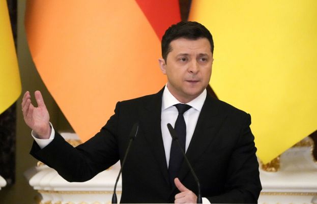 Ukrainian President Volodymyr Zelenskiy
