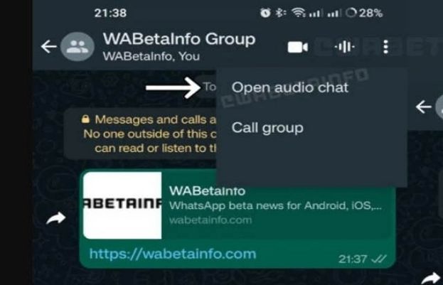 واٹس ایپ وائس چیٹ اور کال میں غیرمعمولی تبدیلیاں متوقع ہیں