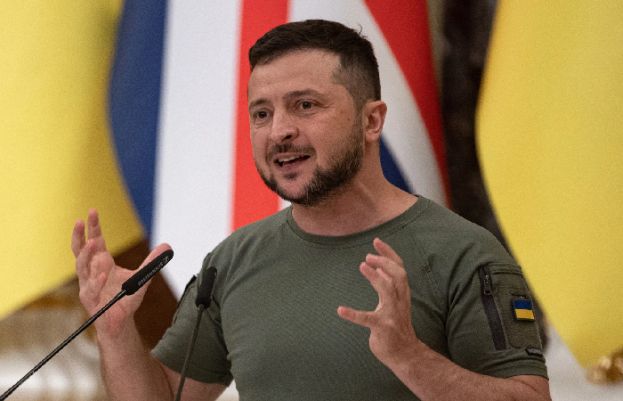 Ukraine’s President Volodymyr Zelenskyy