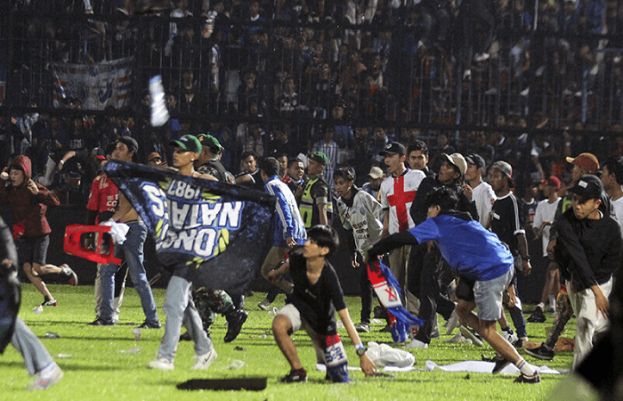Indonesia policeman jailed over football stadium crush