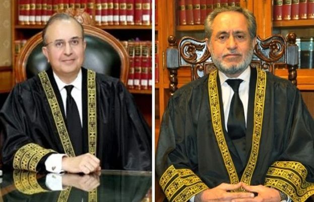 جسٹس منصور علی شاہ اور جسٹس جمال خان مندوخیل