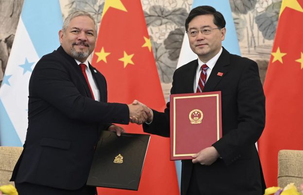  Honduras establishes ties with China after Taiwan break