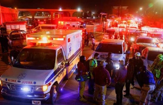 میکسیکو میں تارکین وطن حراستی مرکزمیں آتشزدگی