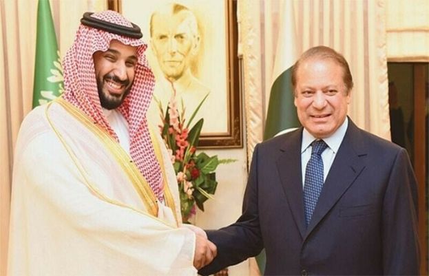 Nawaz Sharif, holds 'positive' meeting with Saudi crown prince