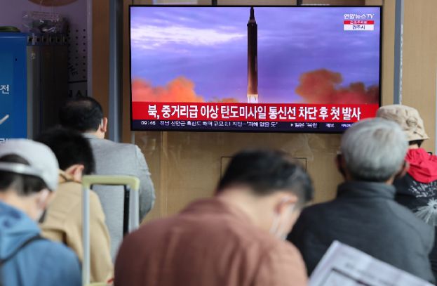 North Korea fires new 'intermediate- or longer-range' ballistic missile 
