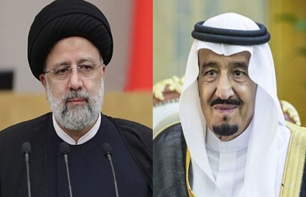 ایرانی صدر ابراہیم رئیسی اور سعودی شاہ سلمان