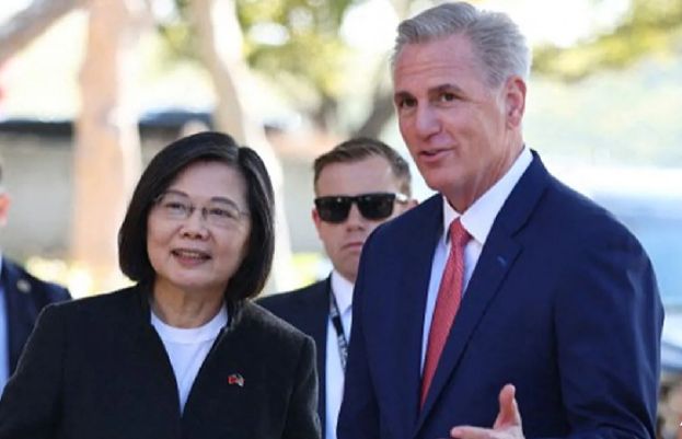 امریکی ایوانِ نمائندگان کے اسپیکر کی تائیوان کی صدر سائی انگ وین سے ملاقات