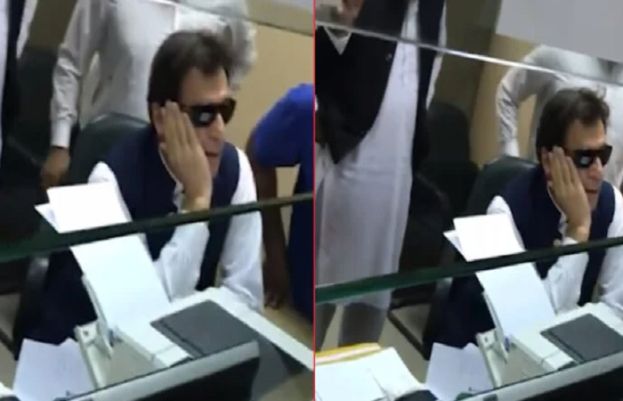 عمران خان کی گرفتاری سے چند لمحے قبل کی ویڈیو منظرعام پر