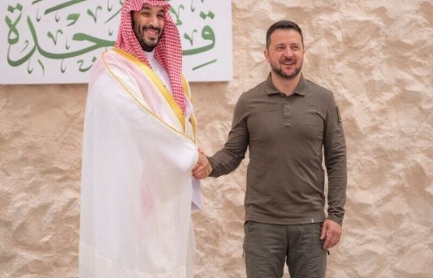 Ukraine’s Zelenskiy visits Saudi