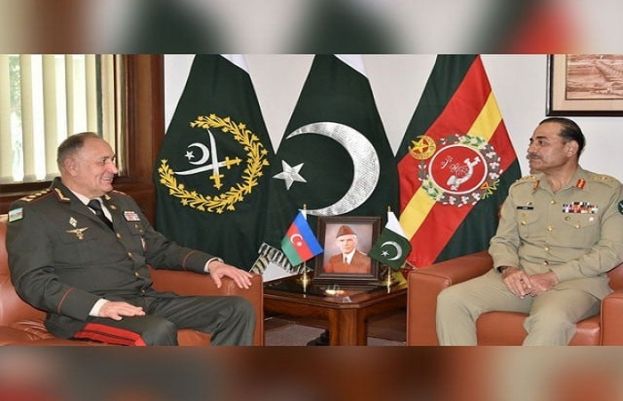 آرمی چیف سے آذربائیجان کے نائب وزیر دفاع کی ملاقات