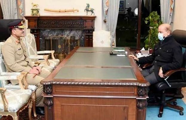 وزیر اعظم سے آرمی چیف جنرل عاصم منیر ملاقات کر رہے ہیں