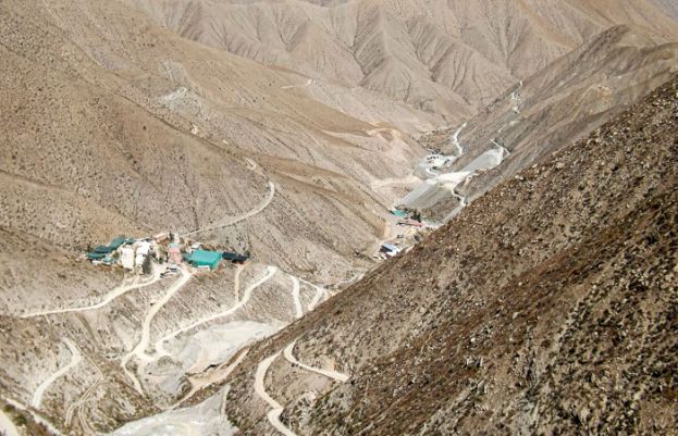 View of La Esperanza mine, Arequipa region