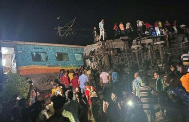 بھارت میں خوفناک ٹرین حادثہ