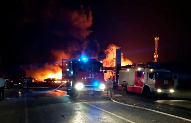 At least 35 die in inferno at petrol station in Dagestan, Russia