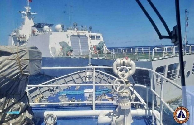 Philippines says China blocked, water-cannoned boat in South China Sea