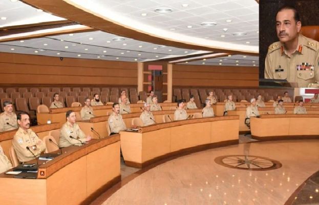 آرمی چیف جنرل عاصم منیر کی زیر صدارت کورکمانڈرز کانفرنس