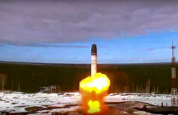 Russia deploys ICBM that Putin says will make enemies ‘think twice