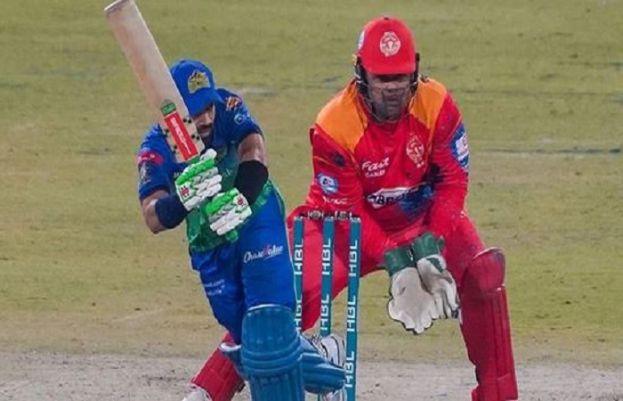 ملتان سلطانز کی اسلام آباد یونائیٹڈ کیخلاف بیٹنگ جاری ہے