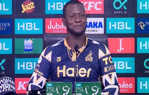 پاکستان سپر لیگ (پی ایس ایل) کی ٹیم پشاور زلمی کے ہیڈ کوچ ڈیرن سیمی
