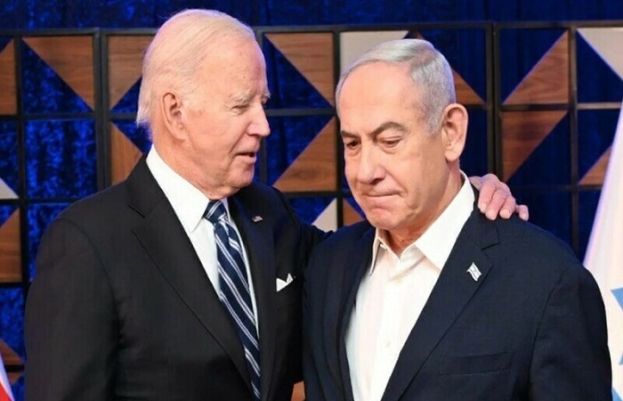 امریکی صدر جو بائیڈن اور اسرائیلی وزیراعظم نیتن یاہو